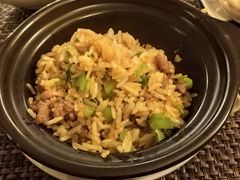 蜜汁叉烧蛋白炒饭-逸东轩(香港逸东酒店)