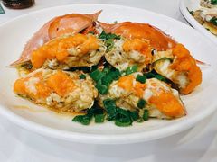 葱油红膏蟹-金海湾海鲜排档(朱家尖店)