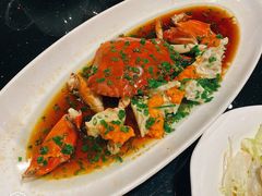 葱油蒸膏蟹-上海1号私藏菜(静安店)