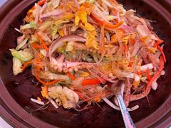 温州海鲜炒粉丝-桂满陇·手作小笼包&江南叫花鸡(中山公园店)
