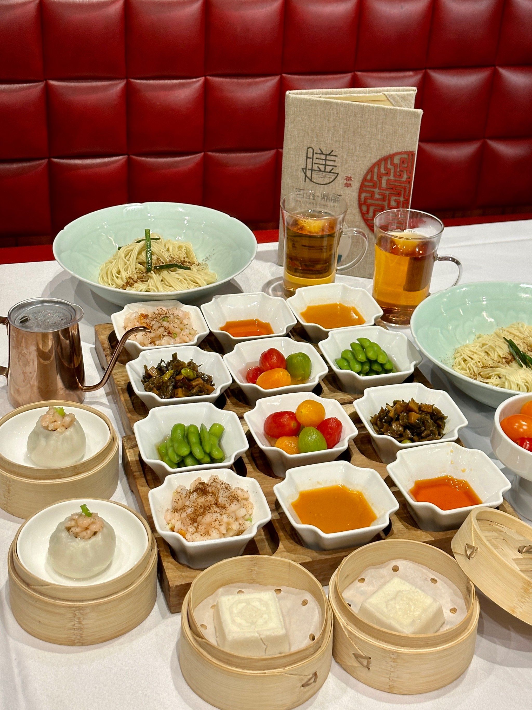 夏日苏州平江路观前街旅游一定要吃的苏式五虾面