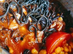 肥牛炼番茄米线-火山屋台(新街口店)