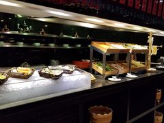 自助取餐区-上海锦江汤臣洲际大酒店壹阶层