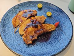 琣妮蓝莓酱鱼脯-玲珑·新粤菜(安华汇店)