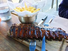 Pork Baby Back-Ribs & Burgers The Rocks