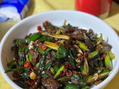 大蒜辣椒腊牛肉-小辣椒(华富店)