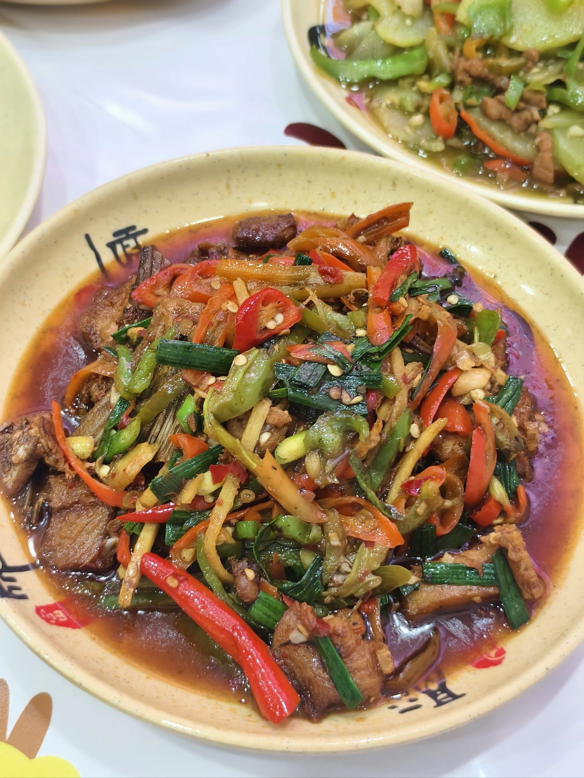莴苣丝的炒肉丝