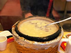 干贝排骨粥-粤仔湾砂锅粥(广益哥伦布店)