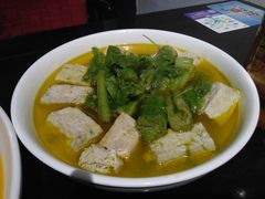 苋菜梗蒸豆腐-红尘再(安昌古镇店)
