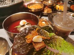 -草家酱蟹炭火烤肉店(珲春南路一店)