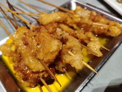 菠萝锅包肉串-丽伟的串·烧烤·砂锅(季景天地店)