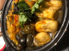 老表记鸳鸯螺丝鸭脚煲-老表记广西宵夜螺蛳鸭脚煲(西大店)