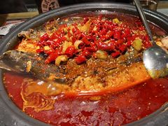 -探鱼·鲜青椒爽麻烤鱼(朝阳悠唐广场店)