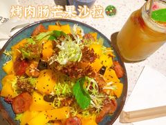 烤肉肠芒果沙拉-BE BRIGHT KITCHEN(正佳广场店)