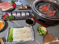 -围炉肉舍•炭烤活鳗•丹东海鲜烤肉(步行街店)