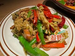 干花菜爆牛肚-纳鲁孜·新疆特色餐厅(上海悦荟广场店)