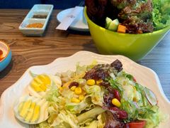 -明洞阿姨·韩式酱蟹烤肉·创意料理(三元桥店)