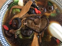 菌菇手工汤面-八珍手工水饺·妈妈的爱(传芳巷店)