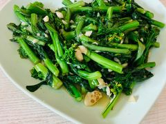 蒜蓉菜心-覃记海鲜美食餐厅