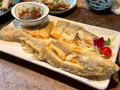 煎焗海鲈一夜情-上楼私房菜(院士路店)