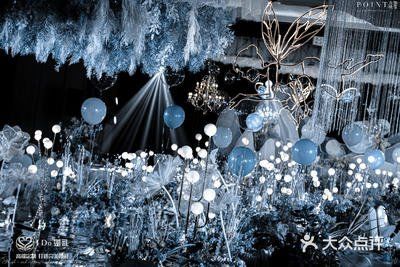 蓝色婚礼，简直太美啦！