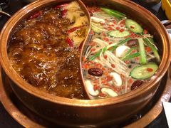 菌菇鸳鸯锅-镇江龙·火锅串串(武侯祠店)