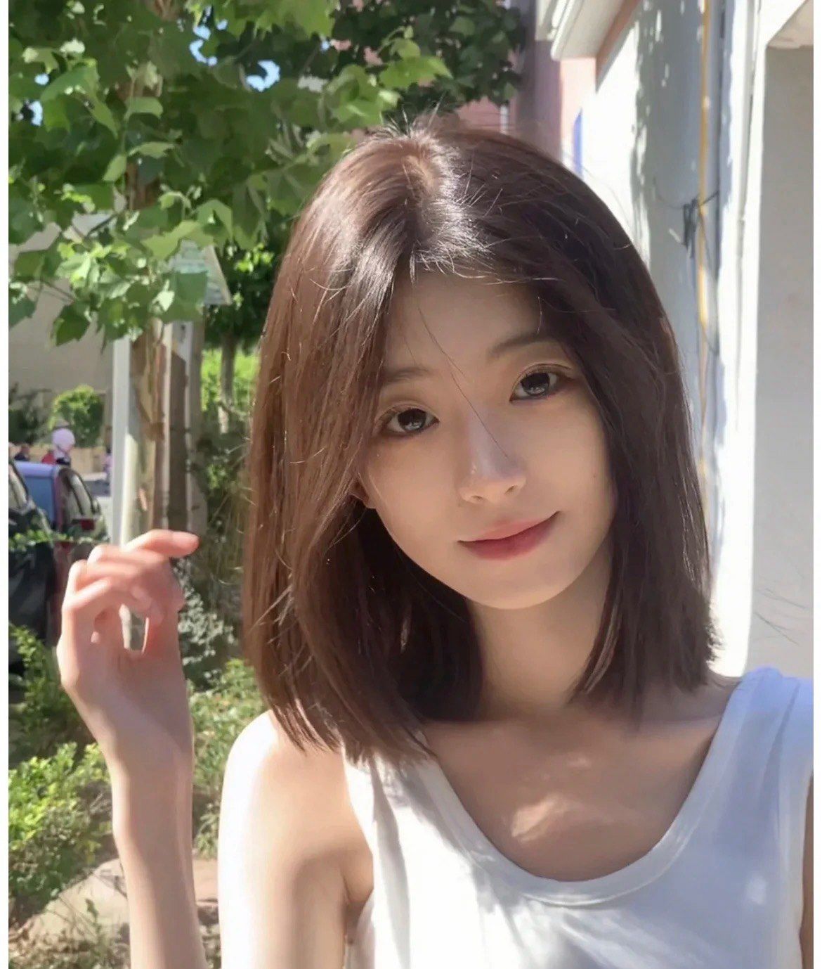 甜美短发怎么剪