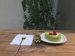 抹茶蛋糕-拾壹cafe·工作室