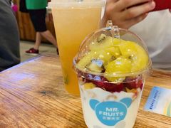 金奇玫瑰酸奶捞-Mr.Fruits水果先生(蓝色港湾店)