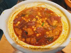 红油血旺肥肠-花盐街·四川乐山小吃(西单大悦城店)