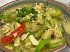 蚬肉炖茄子-君霖海鲜私房菜(春柳店)