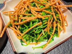 徐州金丝馓子炒豆苗-锦荟JINHUI·浙江小馆(上海荟聚店)