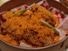 金蒜咸蛋黄鸡翅-避风塘·老港味餐厅(虹口龙之梦店)