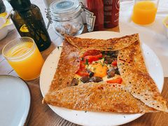 鸡蛋蘑菇熏肉荞麦可丽饼-RAC BAR(安福路店)