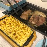 用生菜裹上饭，超级满足，送的南瓜粥也很好喝