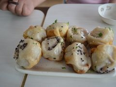 鲜肉生煎&nbsp;虾仁生煎-咬不得高祖生煎·简餐(高银街店)