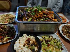 蔬菜烤鱼-干老庆贵州留一手烤鱼·地摊火锅(财经大学店)