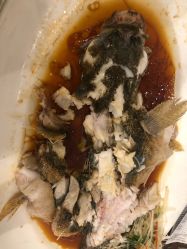 点击看大图 没熟的笋壳鱼-老洋房花园饭店·宴会厅