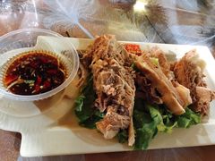 大漠烤羊腿-大漠留香盐池滩羊烧烤餐厅(向阳步行街店)