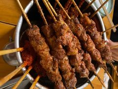 招牌烤羊肉串-炒豆合作社(东四总店)