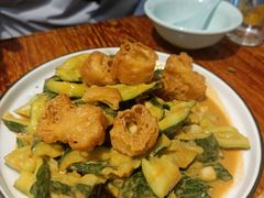 黄瓜拌油条-满堂春特色餐馆