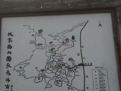 导游图-北京西山国家森林公园