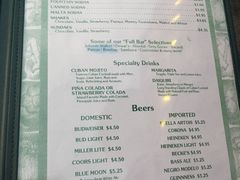 菜单-Versailles Restaurant Cuban Cuisine