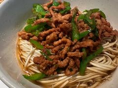 青椒肉丝盖浇面-花园茶楼(兴城西路店)