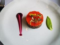 黑鱼籽酱香牛肉木瓜塔塔-王品台塑牛排(成都万象城店)