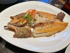 传统香煎咸鲈鱼-汤城小厨•粤菜•靓汤(苏州街店)