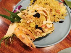 菠萝海鲜炒饭-苏梅花园(群星城店)