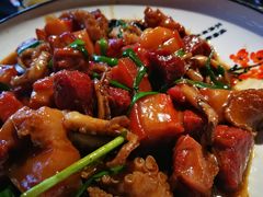 -东来菜馆•手抓海鲜家常菜•海鲜锅贴(鸽子窝店)