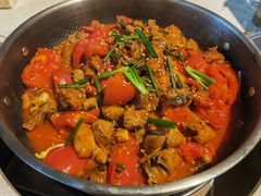 -贵州辣子鸡番茄鸡