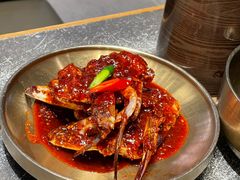 -草家酱蟹炭火烤肉店(珲春南路一店)